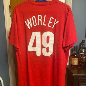 Philadelphia Phillies Shirt Vance Worley